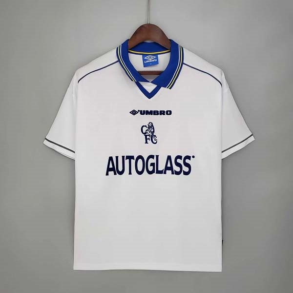 Tailandia Camiseta Chelsea Replica Segunda Ropa Retro 1998 2000